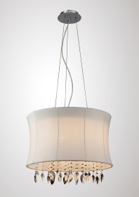 Niki Crystal Ceiling Lights Diyas Shaded Crystal Fittings Niki Crystal Ceiling Lights Diyas Shaded Crystal Fittings
